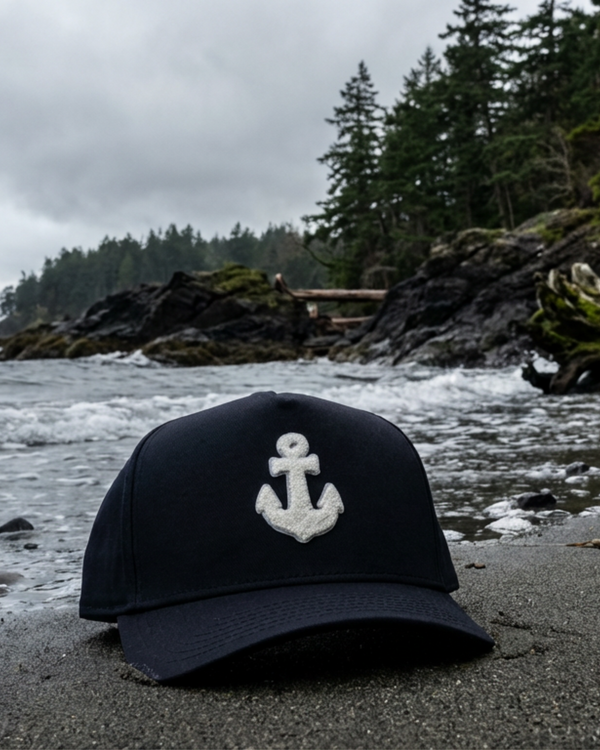 Anchor Nylon Curved Bill Cap