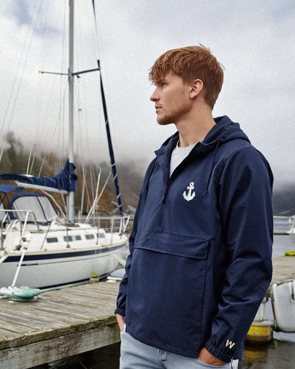 Anchor Hooded Cruising Shell