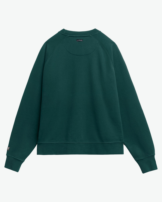 Sketchy Weathered Organic French Terry Crew